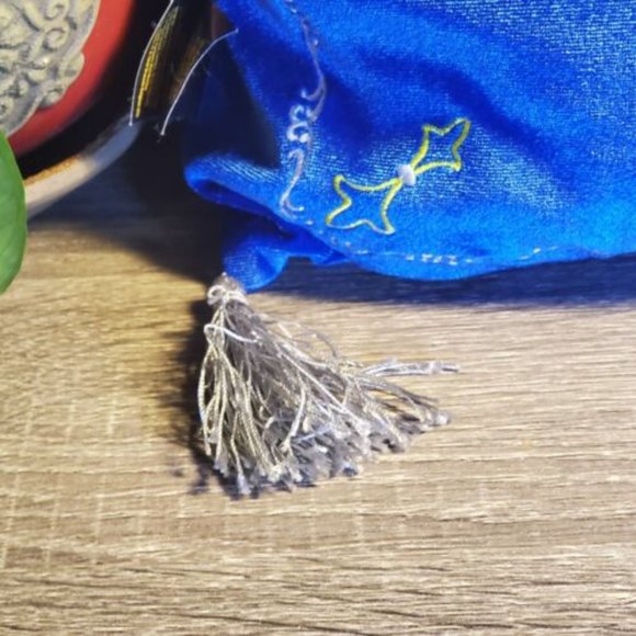 Harry Potter The Noble Collection Ravenclaw Blue Velvety Pillow Silky Pouch EUC - Picture 6 of 12